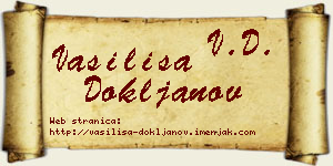 Vasilisa Dokljanov vizit kartica